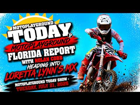Motoplayground Florida Report with Nolan Cobb heading into Loretta Lynn's MX.