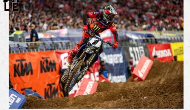 GRIT 301 — 450SX 3rd — Cooper Webb